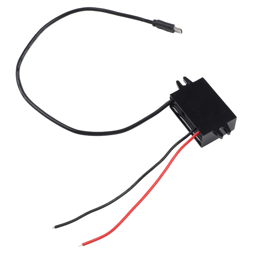 12V/24V To 5V USB C 5A 25W DC Converter Mobile Phones Tablets Wire Gauge 20AWG Step-Down Power USB Charging Adapter Power Tool Qme