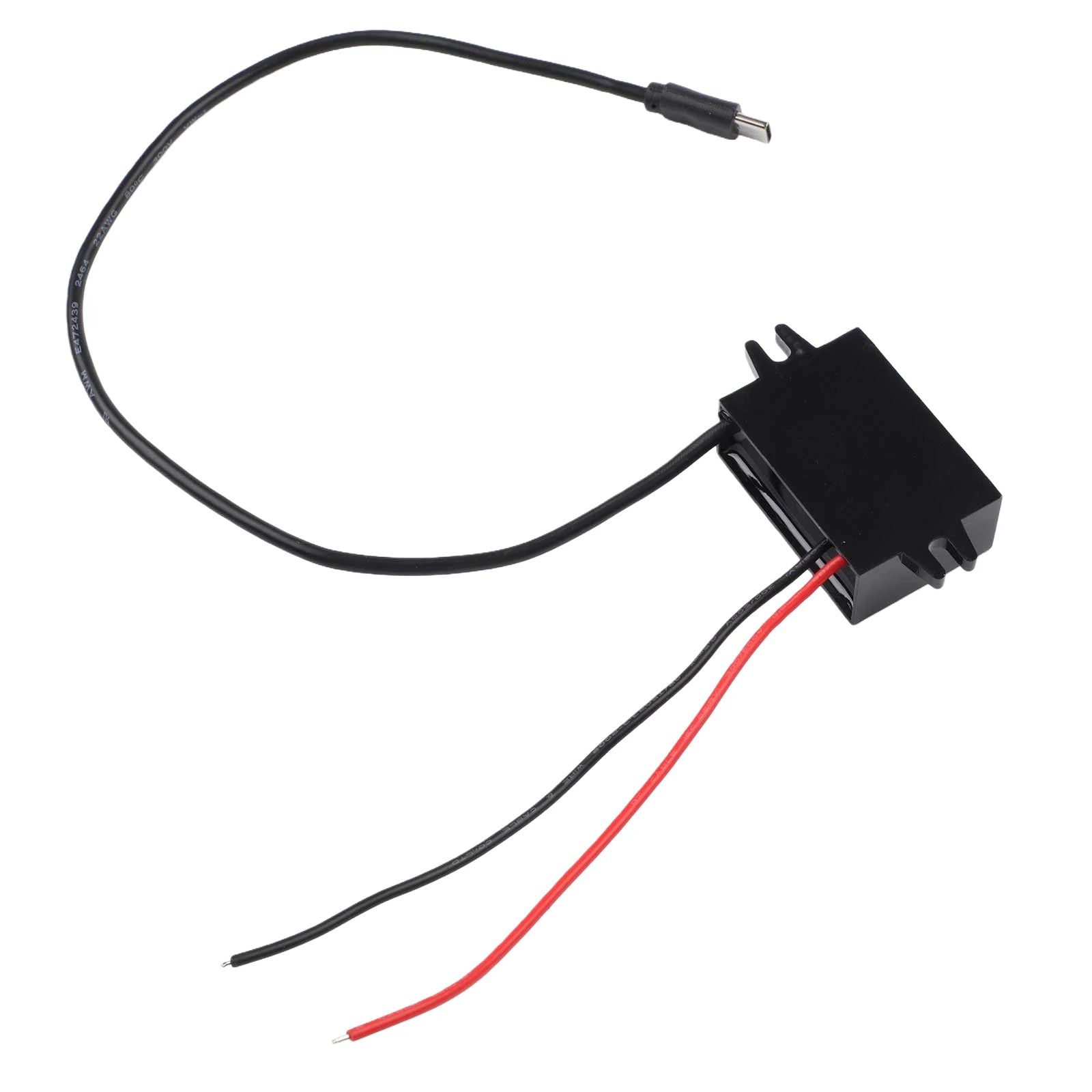 12V/24V To 5V USB C 5A 25W DC Converter Mobile Phones Tablets Wire Gauge 20AWG Step-Down Power USB Charging Adapter Power Tool Qme