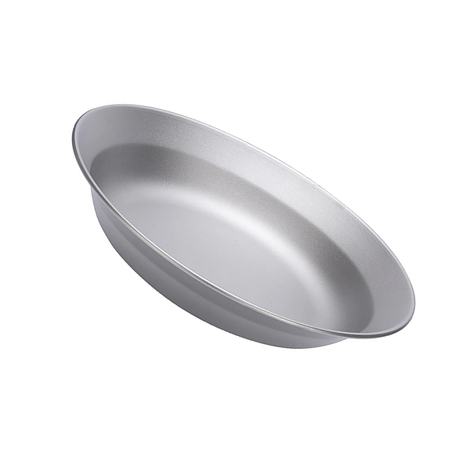 Camping Plates Set Portable Metal Tableware Soup Bowl Dishes with Mesh Bag Ultralight Dinnerware for Hiking Picnic Qme 850ml