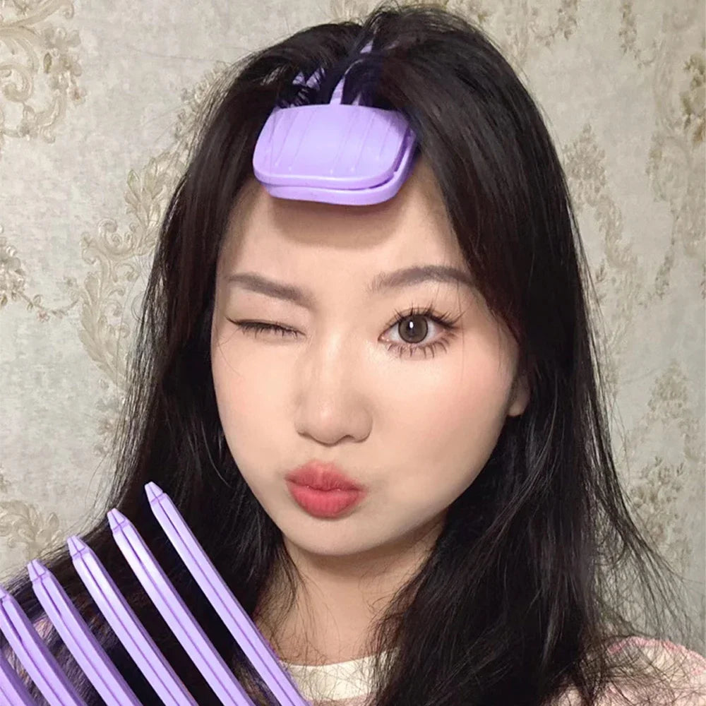 3/6Teeth Fluffy Hair Roots Clips Comb Lazy Hair Top Styling Curling Barrel Portable Korean Hairs Clip Volume Wind Sculpting Comb Qme