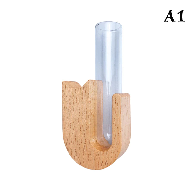 Pets Souvenir Home Decor Cat Whisker Vase Pet Fridge Magnet Wooden Qme A1