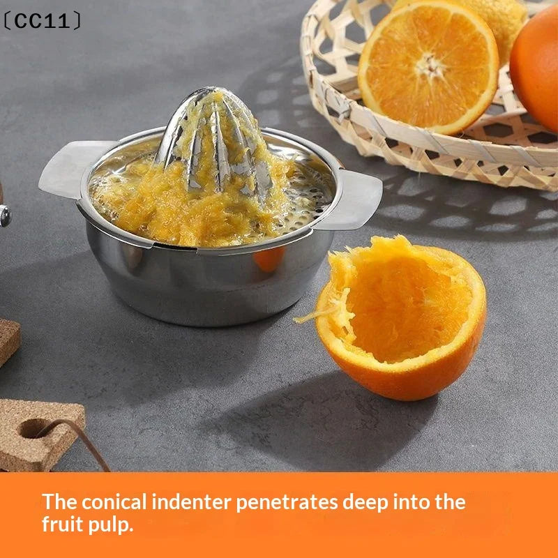 Stainless Steel Juicer Household Manual Lemon Orange Squeezer Press Qme
