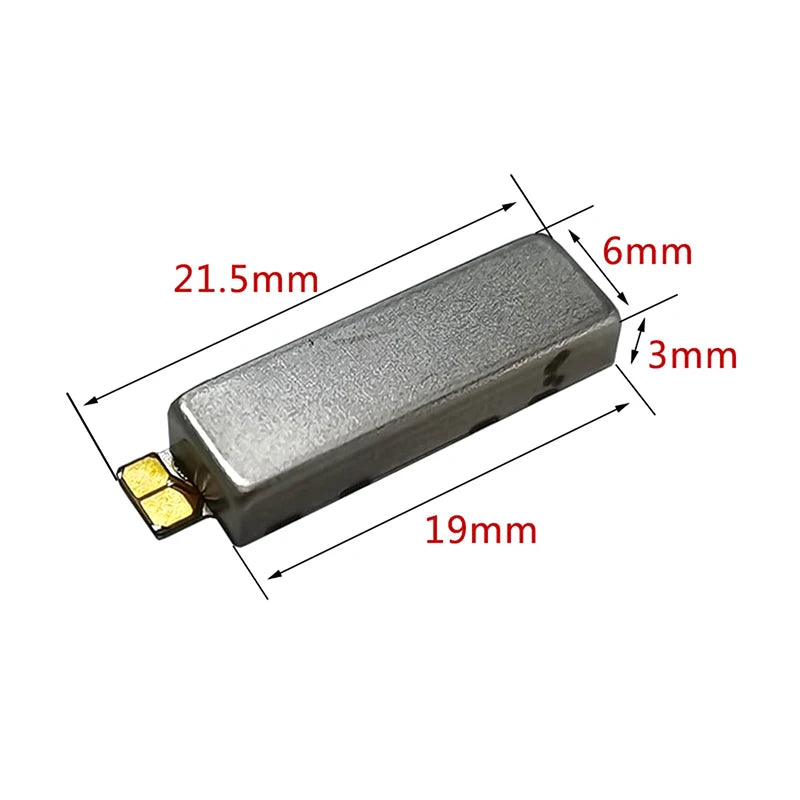 1Pc Linear Motor X-axis 1.2V 100mA Max Precision Vibration Motor Linear Pulse Touch Flat Vibration Motor 0619AAC Brushless. Qme
