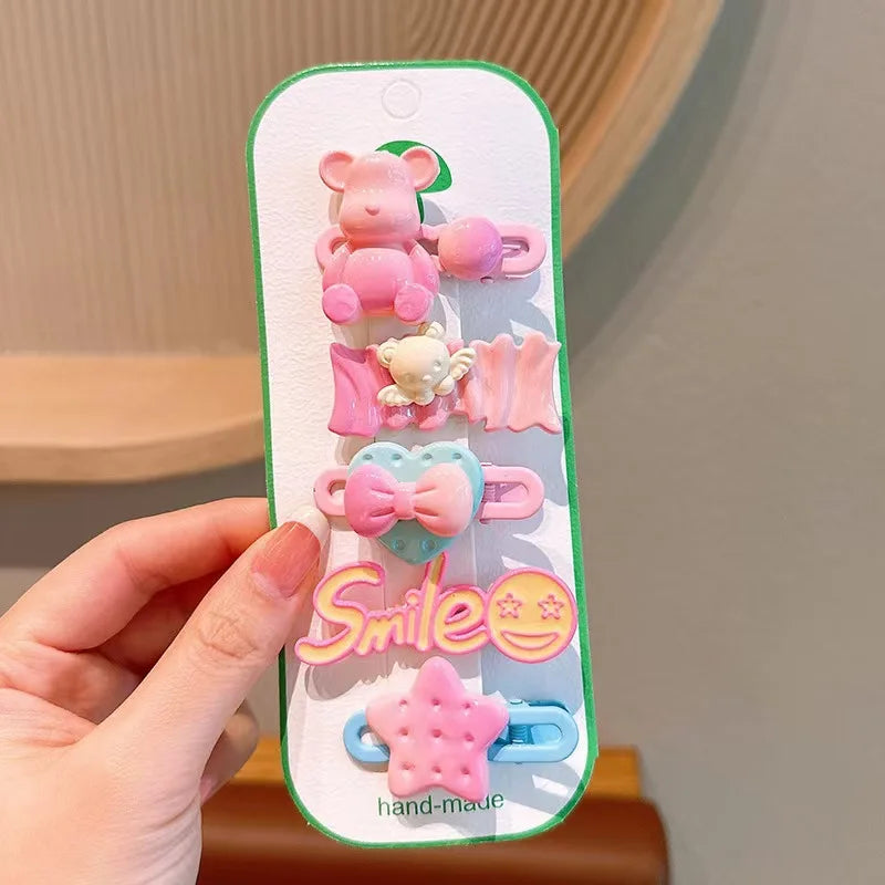 Colorful Stray-hair Duckbill Clip Kuroomi Student Cartoon Hair Girls Qme 1