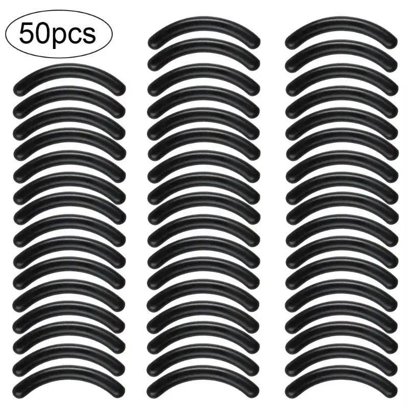 10 20 Beauty Eyelashes Makeup Curling Styling Tool Eyelash Curler Qme 50pcs Black