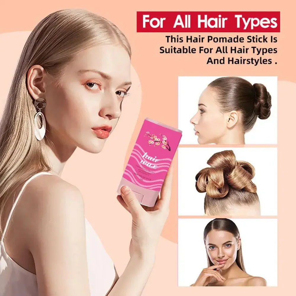 Hair Wax Stick Wig Professional Gel Cream Non-greasy Men Women Broken Qme