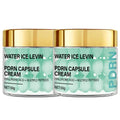 Regenerative PDRN Capsule Cream with Hyaluronic Acid & Peptides for Anti-Aging, Firming & Brightening. Qme green 50g
