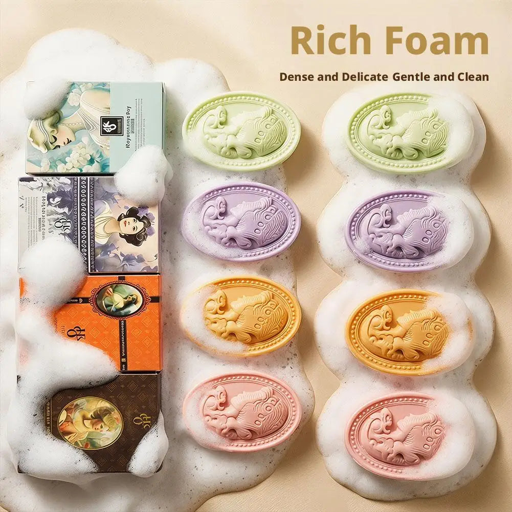 Elegant Handmade Soap Bar Long Lasting Fragrance Women Nourishing Qme