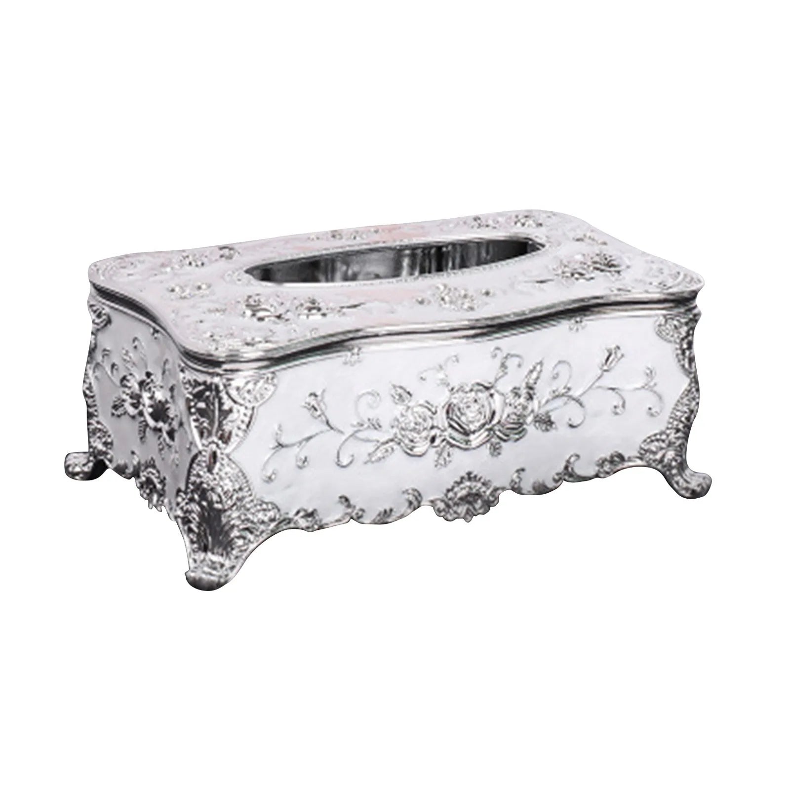 Exquisite Creative Tissue Box Creative Punch-free Tissue Box Paper Towel Holder Bathroom Waterproof Tissue Box Decor Props Qme Clear One Size