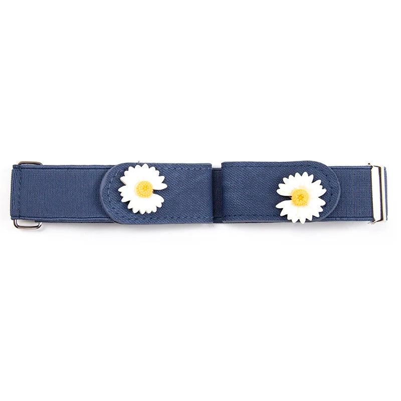 Women Girls Belt Buckle-free Elastic Invisible Jeans Without Buckle Qme V5 60-95cm China Mainland