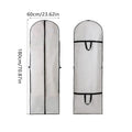 Dustproof Storage Cover Travel Wedding Closet Use Clothes Dust Qme White