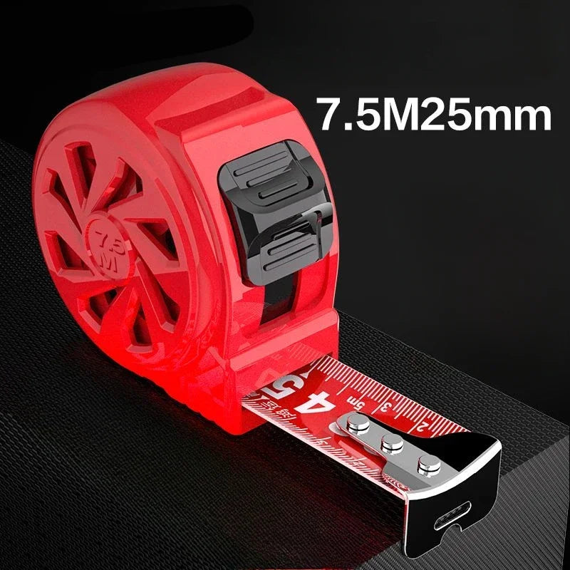 7.5/3/5M Meters Tape Measure Toughbuilt Measuring Tape Construction Tape Measure Site Measuring Construction tools Instrument Qme 7.5M25MM