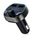 12V Dual USB Car Charger Car MP3 Player Car FM Transmitter Fast Charging Support Voice Broadcasting Navigation Voltage Testing Qme Standard
