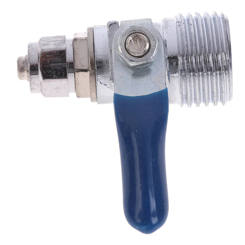 1Pc 1/2''-1/4'' RO Feed Filter Water Adapter Ball Valve Tap Reverse Osmosis Switch. Qme