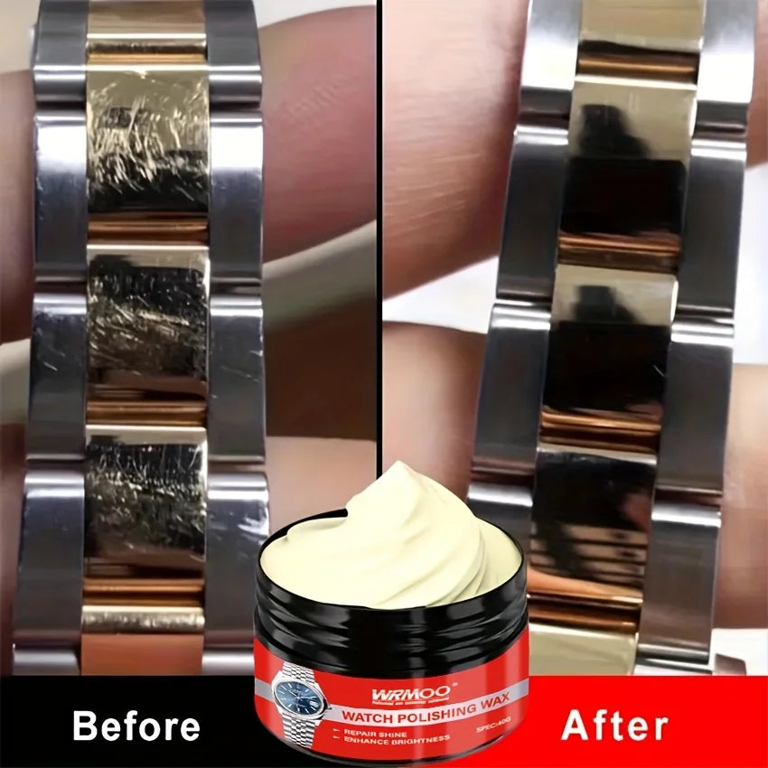 Instant Watch Polishing Paste - Metal Frame Renewal Cream, Strap and Screen Scratch Repair, Metal Jewelry Repair Qme