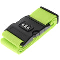 Nylon Luggage Strap Adjustable Travel Suitcase Buckle Baggage Belt Qme Green
