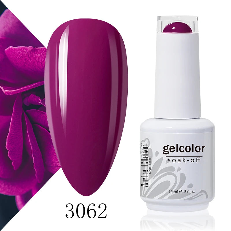 Arte Clavo Macaron Spring Series Gel Nail Polish Pigment Semi