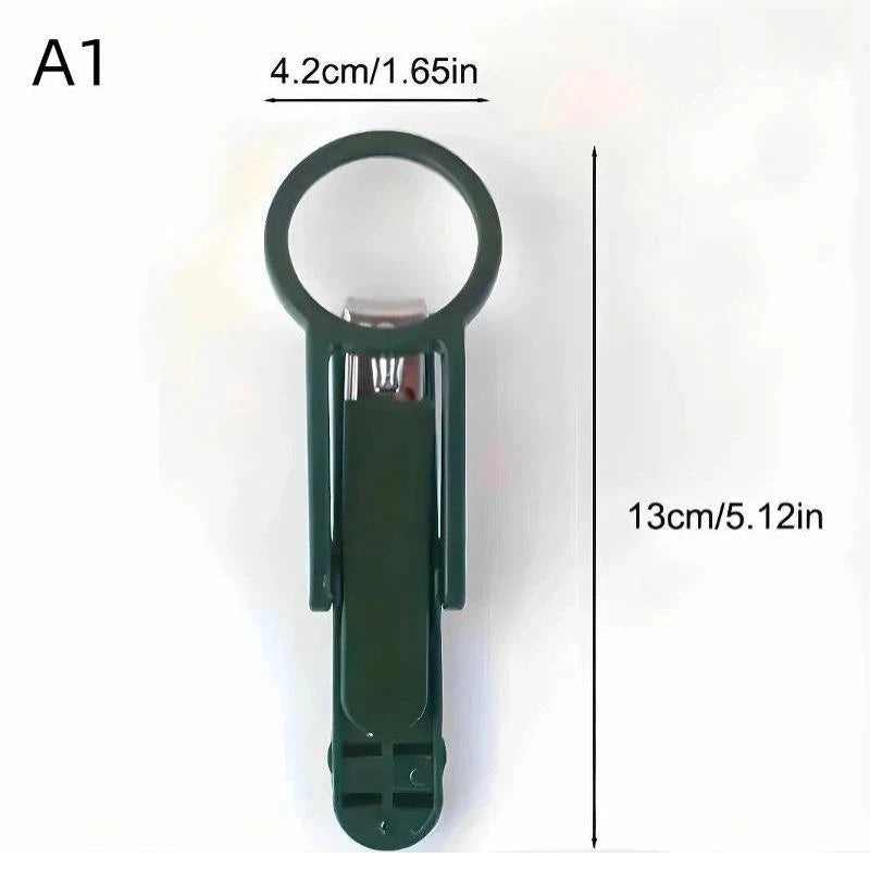Senior Special Nail Clipper Magnifying Glass Stainless Steel Sharp Qme A1