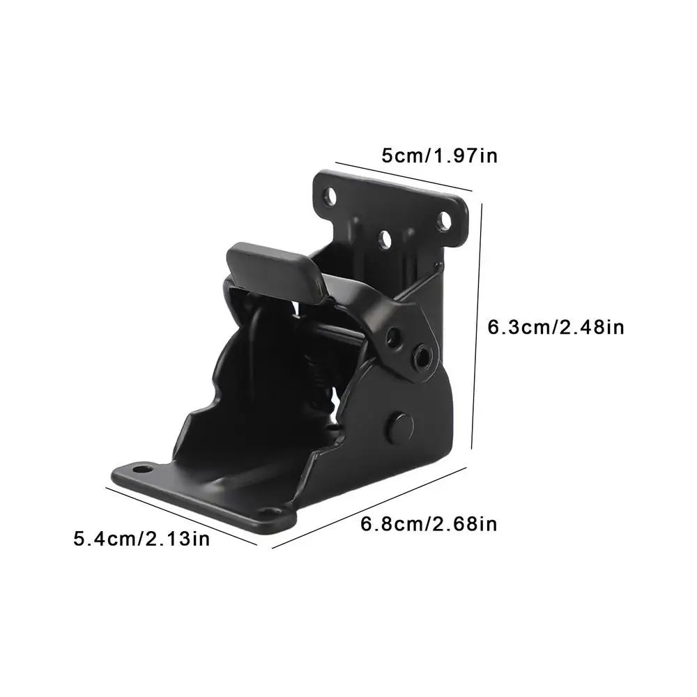 Folding Table Legs Brackets Screws Heavy Duty Self-locking Hinge Leg Qme China Mainland Black