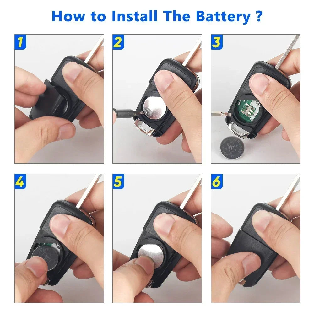 2 Buttons Flip Remote Car Key Shell for Chevrolet Aveo Cruze Epica Camaro Lova Impala Sail Spark Key Case Accessories Qme