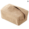 Napkin Holder Home Decor Handkerchief Box Nordic Cotton Linen Cloth Qme A