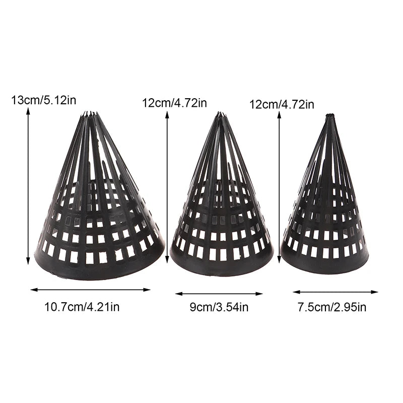 Tapered Inlet Fishing Net Finless Eel Loach Trap Cage Lid Durable Qme
