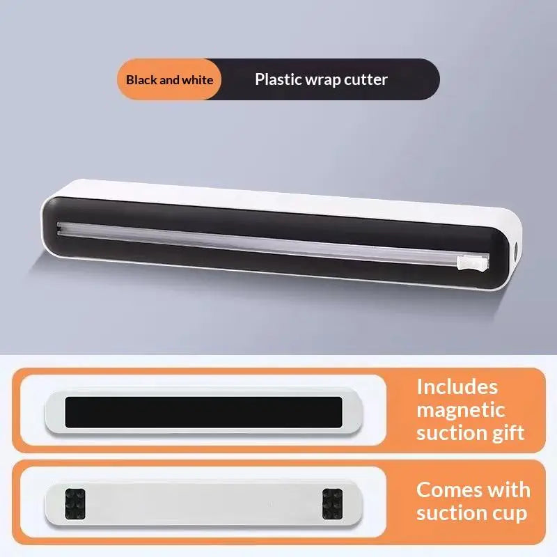 Sliding Tear Cling Film Cutter Multifunctional Dual Use Aluminum Foil Qme A13