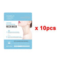 Honeycomb Neck Mask Golden Moisturizing Pads Firming Lifting Qme A