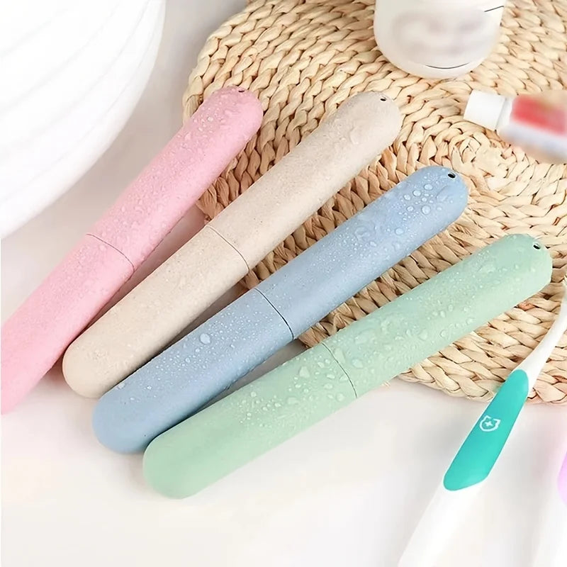 Simple Portable Toothbrush Dental Appliance Storage Box Business Trips Qme
