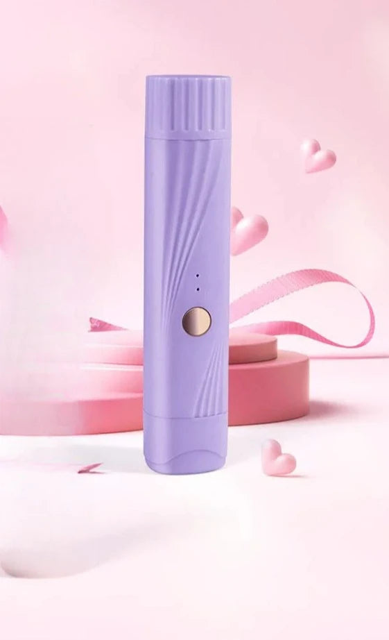 Bikini Trimmer Women Electric Razor Female Body Epilator Shaver Legs Qme PURPLE