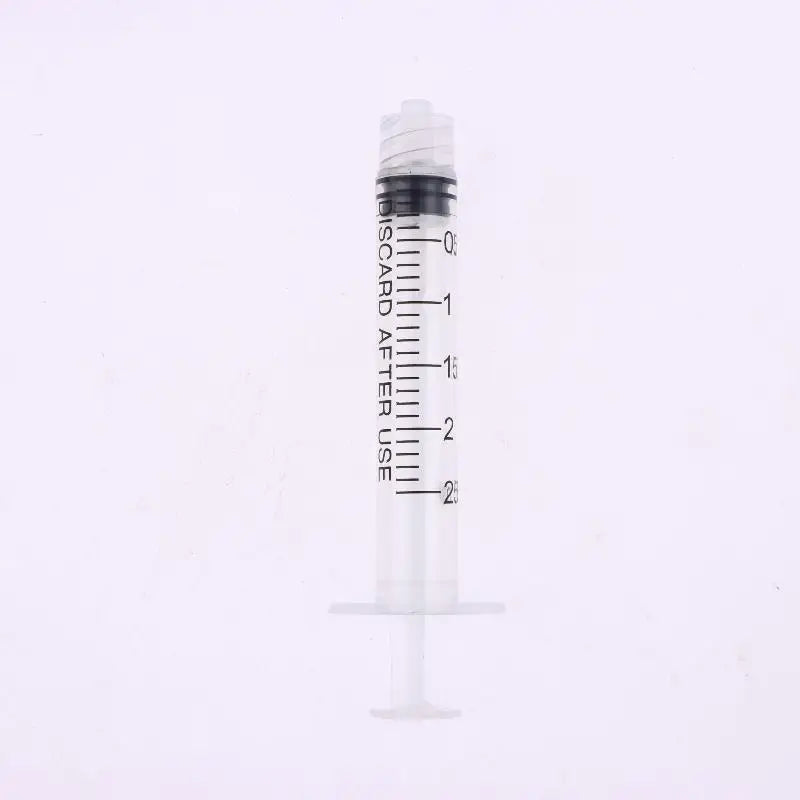 2 5 Luer Lock Syringes Pet Farm Animal Measuring Liquid Refilling Qme A2