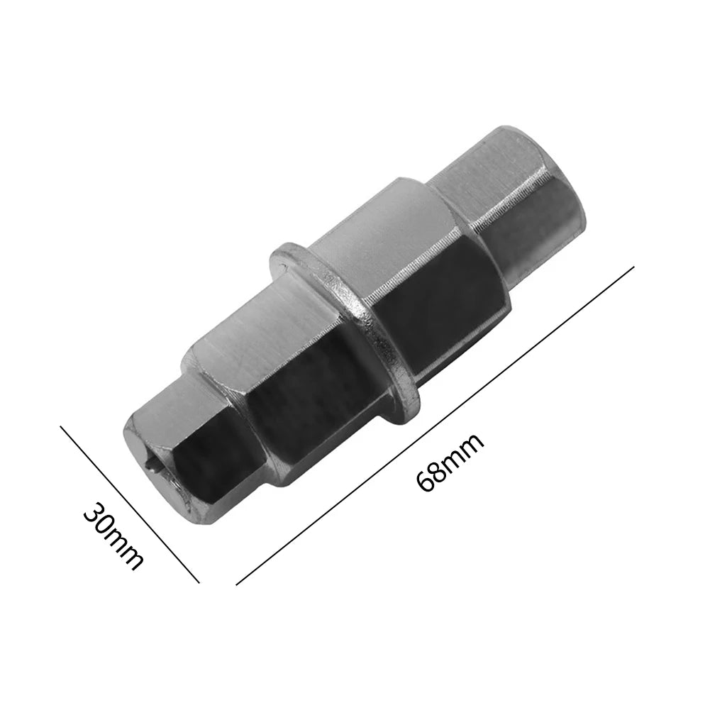 Motorcycle Front Wheel Spindle Wrench Socket Hand Tool Accessories for Motorbike Front Wheel Spindle Removal Sleeve Qme