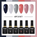 PARKSON Lot Gel Polish Semi-permanent Nail Hybrid Varnishes Base Coat Qme ZH16