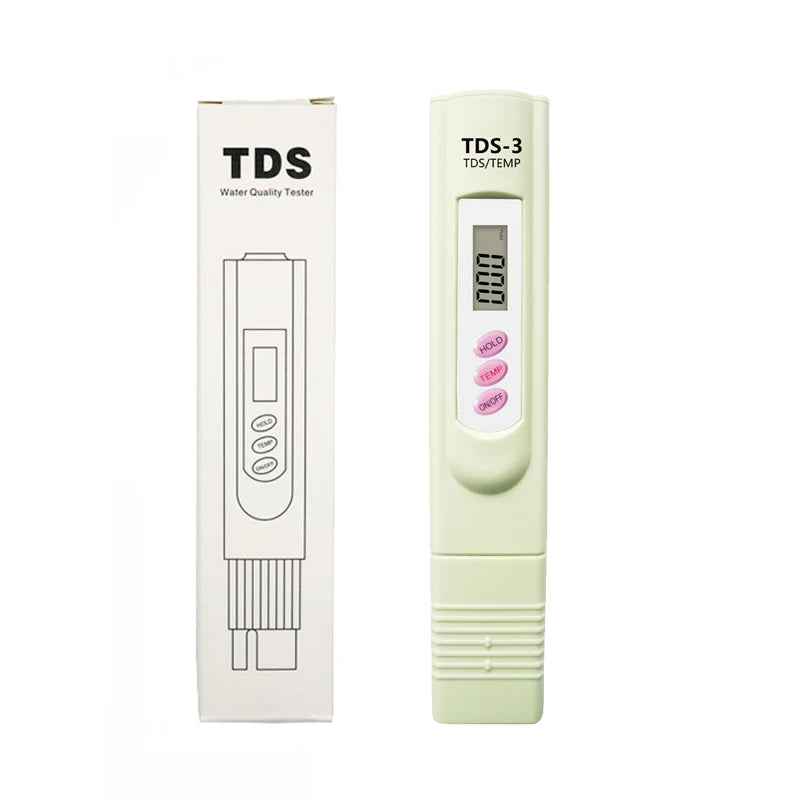 Digital TDS Meter Water Tester PPM Pen Measuring Range 0-9990 Ideal Qme