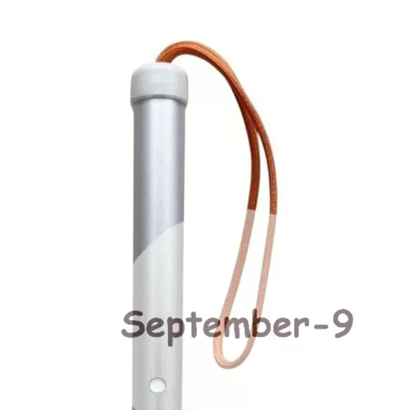 Durable Telescopic Blind Walking Cane Anti Slip Reflective Strip Qme Default Title