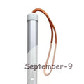 Durable Telescopic Blind Walking Cane Anti Slip Reflective Strip Qme Default Title