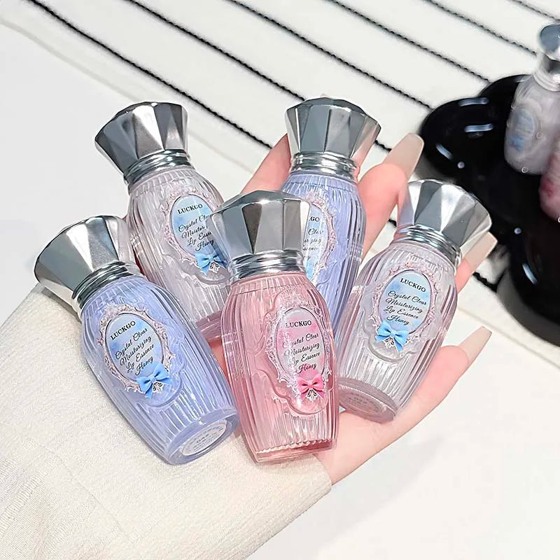 Vase Shape Water Light Lip Glaze Mirror Lipstick Gloss Hydrating Qme