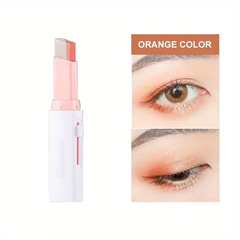 Two Color Gradient Eye Shadow Stick Three Dimensional Natural Without Taking Off Makeup Qme 05