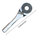 Mini Ratchet Electronics Repair Tools Tight Space Wrench Tools For Electronics Car Campers RV Technicians Toys Furniture Cabinet Qme as shown