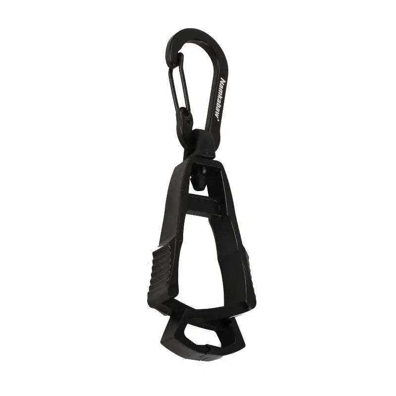 Outdoor Glove Clip Multi-purpose Anti-drop Hook Work Gloves Holder Qme Black