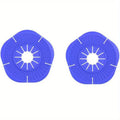 2pcs Car Wiper Hole Protective Covers Windshield Wiper Silicone Protective Cover Debris Leaves Dustproof Sleeve Accessories Qme Blue