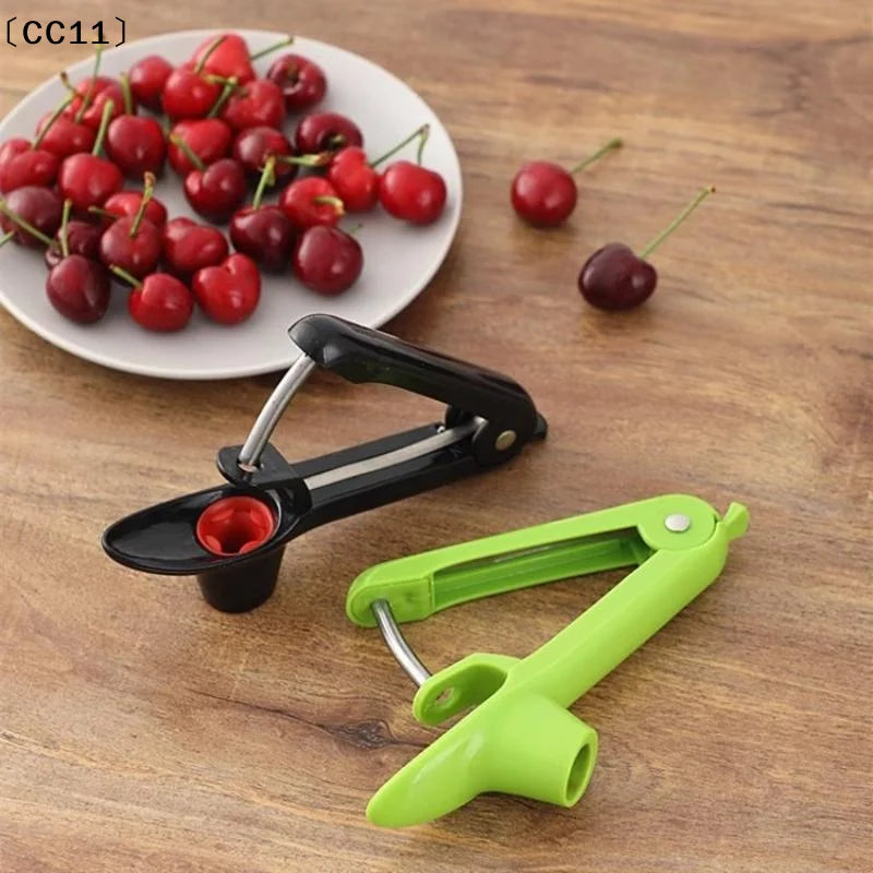 Cherry Fruit Kitchen Pitter Remover Olive Corer Remove Pit Tool Seed Qme
