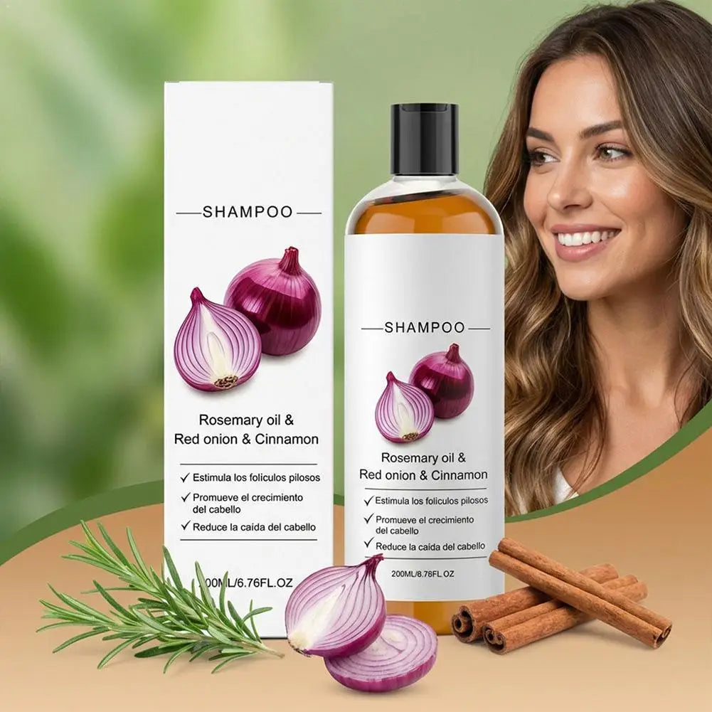 Rosemary Red Onion Shampoo/Conditioner Anti Hair Loss Promote Thicker Stronger excalvo Shampoo/Conditioner Hair Care Qme
