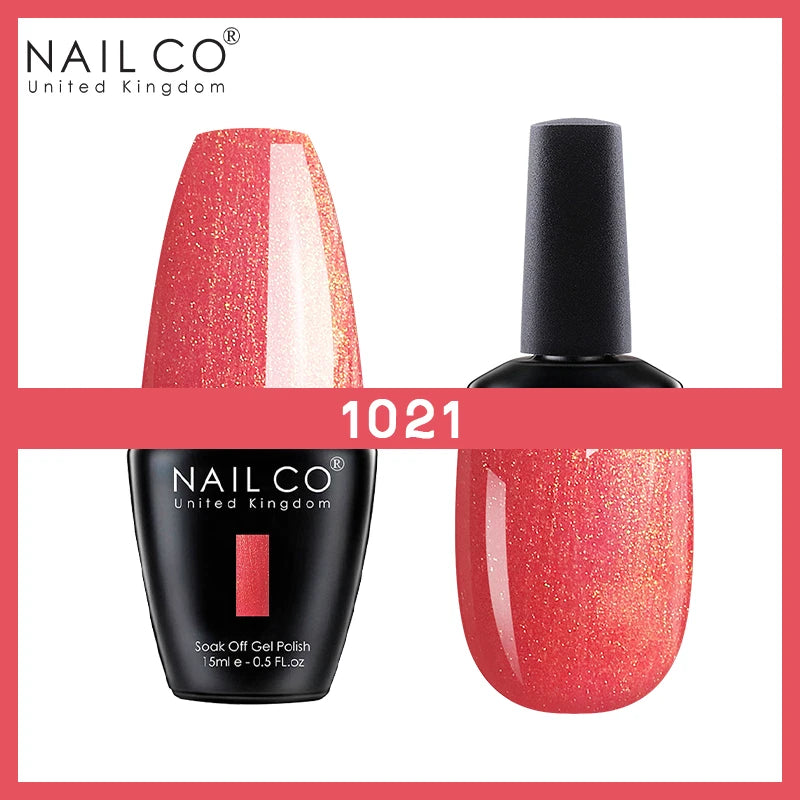 NAILCO Nude Nails Gel Nail Polish UV LED Semi-permant Varnish Hybrid