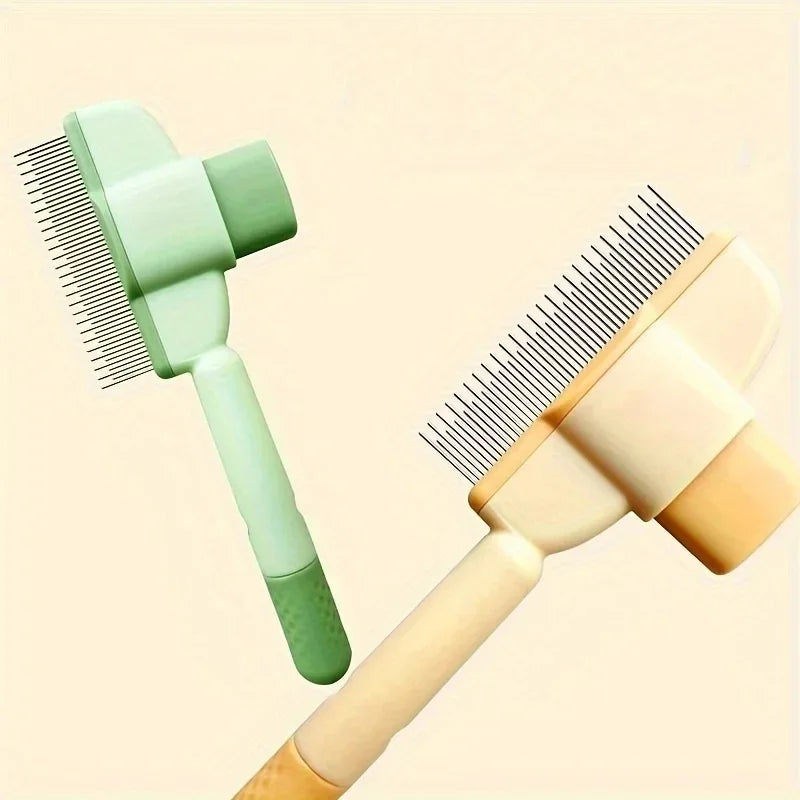 Cat Comb Knot Removal Floating Hair Artifact Long Hair Cat Comb Pet Self Cleaning Comb Row Comb Dog Comb Special Qme