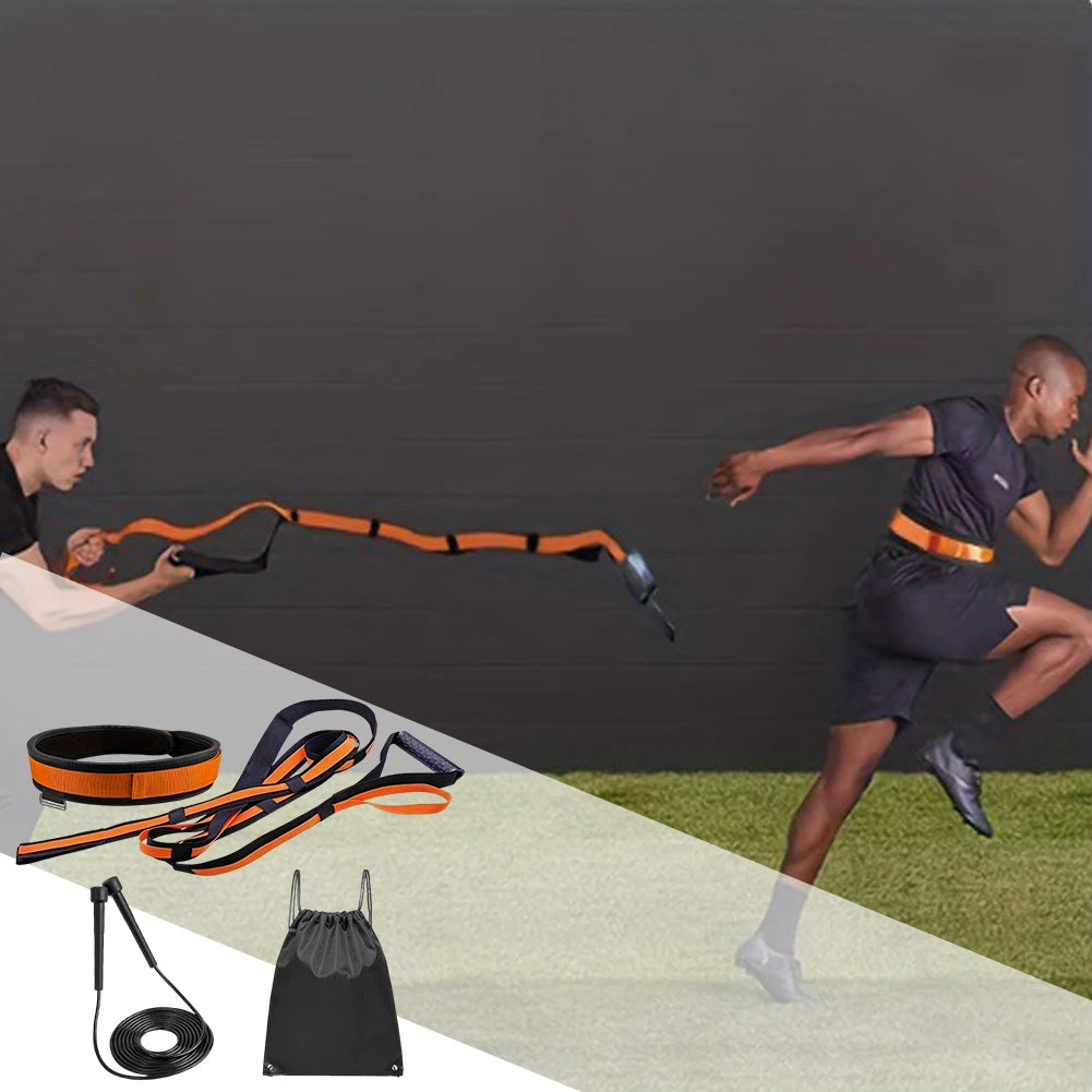Speed Agility Training Kit Sports Resistance Band Stretch Strap Fitness Stretching Band for Basketball Football Soccer Qme