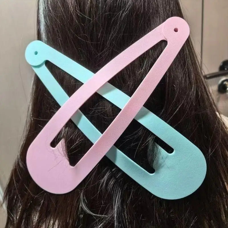 Extra Large BB Hair Clips Women Girls Solid Creative Styling Qme