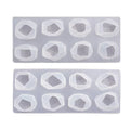 Shiny Crystal Mold Handmade Diy Epoxy Mold Makeable Multiple Ice Cube Silicone Mould Pendant Diamond Decoration Molds Qme random 1PC