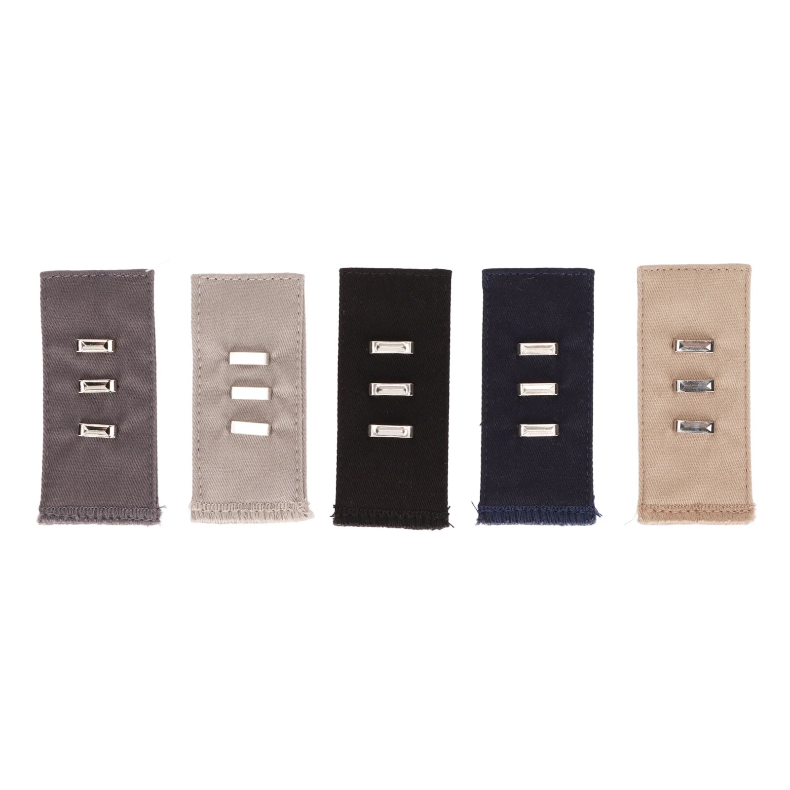 Pants Waist Extender Men Women Portable Soft Adjustable Hook Waistband Extender for Trousers Skirts Pants Waist Extender Qme as pic