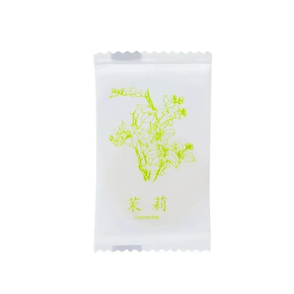 Solid Air Aromatherapy Freshener Toilet Lasting Deodorization Home Wardrobe Car Household Solid Fresheners Self-adhesive 6pcs Qme Jasmine 2PCS Other